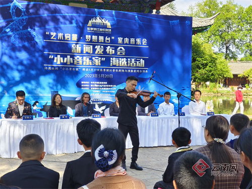 點燃藝術夢想，麗江奏響未來樂章——記麗江市“小小演奏家”海選活動